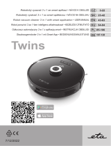 eta TWINS Robot Vacuum Cleaner Instrukcja obsługi