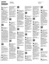 STIHL AP 500 S Pouch Cell Battery Instrukcja obsługi