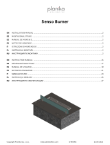Planika Senso Bioethanol Burner Insert Instrukcja obsługi