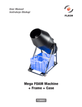 FLASH F5300003 Mega FOAM Machine Frame Case Instrukcja obsługi