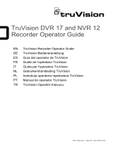TRUVISION TVR-1716-2T Digital Video Recorder Instrukcja obsługi