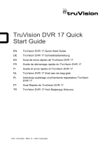 TRUVISION DVR 17 CCTV Digital Video Recorders instrukcja
