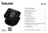 Beurer BC 54 Blood Pressure Monitor Instrukcja obsługi