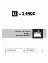 Vonroc CH515AC Convector Heater Instrukcja obsługi