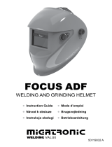 Migatronic 50119032 A FOCUS ADF Welding And Grinding Helmet Instrukcja instalacji