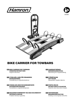Hamron 023292 Towbar Bike Carrier Instrukcja obsługi