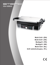 Emerio CG-125533 Multi Grill and Barbecue Instrukcja obsługi