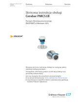 Endres+Hauser Cerabar PMC51B Short Instruction