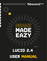 Beamz Pro LUCID 2.4 LED Bar Instrukcja obsługi