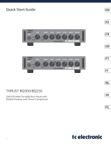 TC Electronic BQ250 Skrócona instrukcja obsługi