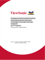 ViewSonic PA503X-S instrukcja