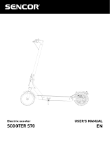 Sencor SCOOTER S70 Instrukcja obsługi