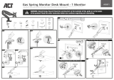 ACT AC8311 Gas Spring Monitor Desk Mount Instrukcja instalacji