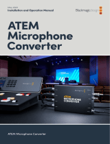 Blackmagic ATEM Microphone Converter  Instrukcja obsługi