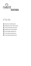 nVent RAYCHEM ETS-05 Electronic Thermostat Instrukcja obsługi
