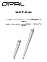 Onninen OPAL CNH790 Sealed Industrial luminaire Instrukcja obsługi