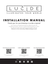 Lucide TUBULE Pendant Light LED 5x7W 2700K Instrukcja obsługi