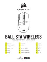 Corsair BALLISTA Wireless MOBA MMO Gaming Mouse instrukcja