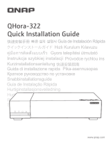 QNAP QHora-322 Next-Generation Three-port 10GbE SD-WAN Router Instrukcja instalacji