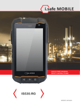 i safe MOBILE IS530.RG Android Rugged Smartphone instrukcja