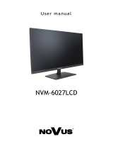 Novus NVM-6027LCD Instrukcja obsługi