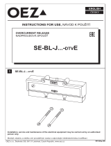 OEZ SE-BL-J630-DTVE Instrukcja obsługi