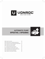 Vonroc GP527AC Automatic Pump Instrukcja obsługi