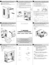 ZALMAN T5 Computer Case Mini Cases Instrukcja obsługi