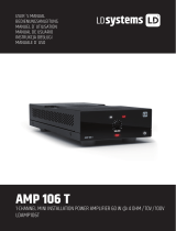 LD Systems AMP 106 T Instrukcja obsługi