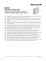 Honeywell BDR91 Wireless Relay Box Instrukcja obsługi