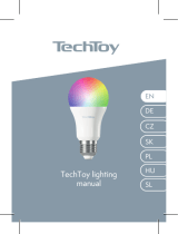 TechToy 128131 Smart Bulb RGB 11W E27 Instrukcja obsługi
