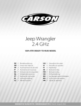 Carson 500404226 Jeep Wrangler 2.4GHz RTR Instrukcja obsługi