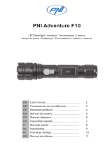 PNI Adventure F10 LED Flashlight Instrukcja obsługi