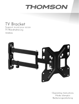 Thomson WAB846 TV Bracket Instrukcja obsługi