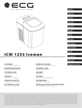 ECG ICM 1253 Ice Maker Instrukcja obsługi