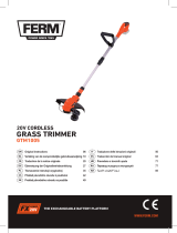 Ferm GTM1005 20V Cordless Grass Trimmer Instrukcja obsługi