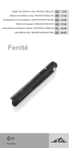 eta Fenite Rechargeable Mini Hair Straightener Instrukcja obsługi