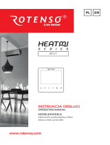 Rotenso HES80X13i R14 Heatmi Split Heat Pump Instrukcja obsługi