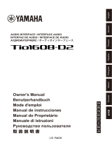 Yamaha Tio1608 Instrukcja obsługi