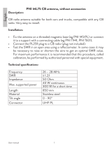 PNI ML75 CB Antenna Instrukcja obsługi