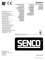 Senco NS20XP 50.8mm Heavy Duty Wire Air Stapler Instrukcja obsługi