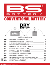 BS BATTERY Conventional Dry Battery Instrukcja obsługi