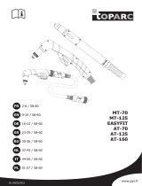 Toparc MT-70 Arc Welding Battery Chargers and Body Cable Instrukcja obsługi