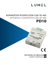 Lumel RS-485 Interface Converter Instrukcja obsługi