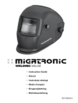 Migatronic 50119033 Basic ADF Optical Welding Helmet Instrukcja instalacji