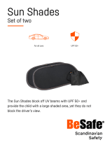 BESAFE UPF 50+ Sun Shades Instrukcja obsługi