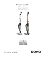Domo DO42101SV 2 In 1 Stick Vacuum Cleaner Instrukcja obsługi