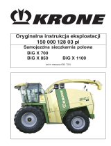 Krone BA BiG X 700, 850, 1100 Instrukcja obsługi