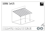 Palram ‚Äì Canopia Sierra 3 x 4.25m Patio Cover Instrukcja obsługi