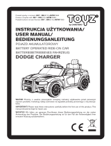 TOYZ DODGE CHARGER Battery Operated Ride-On Car Instrukcja obsługi